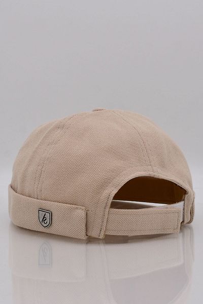 Külah Men's Hipster Premium Cap Beige Docker Hat