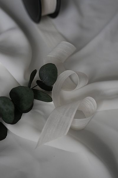 İstoria Bridal 3 Meter Nopeli Linen Ribbon