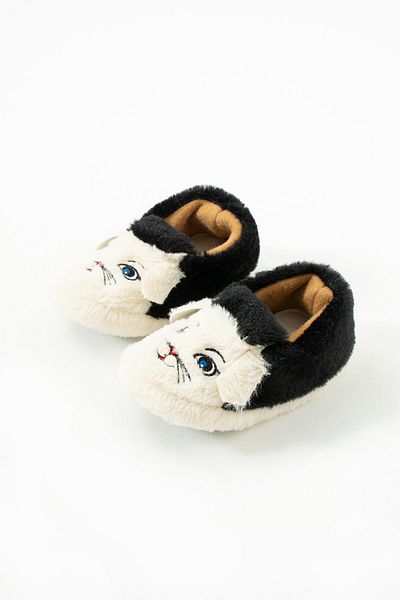 ALTUVATEKS Children's Cat Figure Slippers, Kindergarten Nursery Slippers, Non-Slip Base