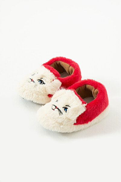 ALTUVATEKS Children's Cat Figure Slippers, Kindergarten Nursery Slippers, Non-Slip Base