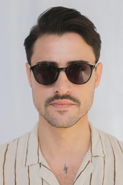 Bilge Karga Deja Green Black Men's Sunglasses