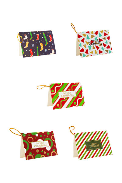 Yusuf Dirik YD Party Supplies بطاقة تهنئة بالعام الجديد مقاس 7 × 9 سم قابلة ل...