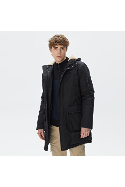 Lacoste Erkek Siyah Mont