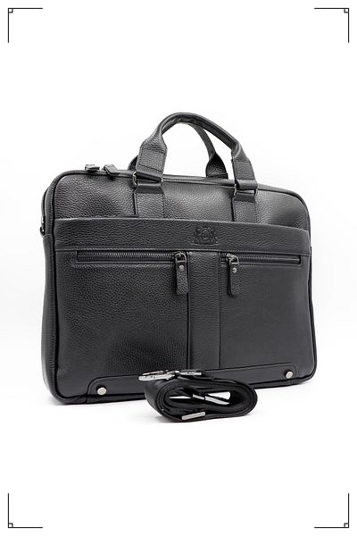 Derimo Leather حقيبة جلدية أصلية وحقيبة كمبيوتر محمول