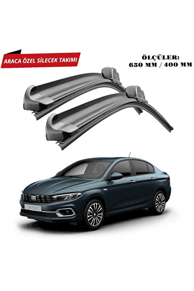 Universal Fiat Egea 2015-2024 Araca Özel Silecek Takımı 650mm/400mm