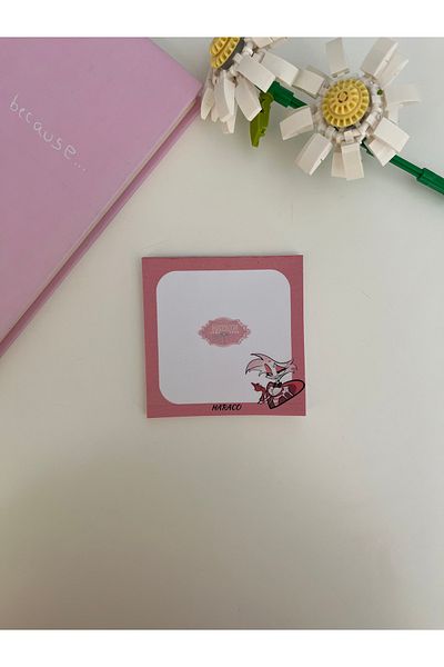 Hara Company Hazbin Hotel Angeldust 9X9 Size Memopad