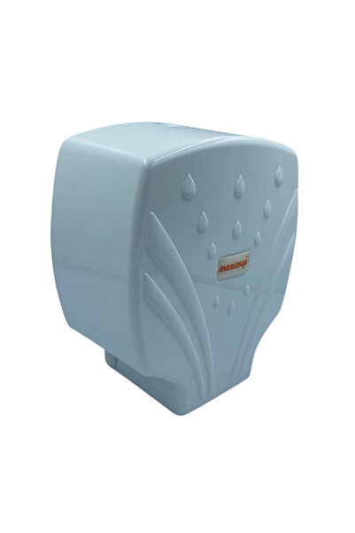 Damla Mini Jumbo Toilet Paper Dispenser White