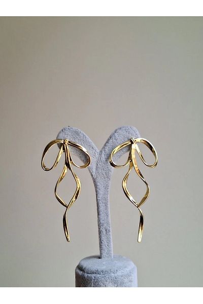 mos&more Bow Model 5 cm Women's Earrings
