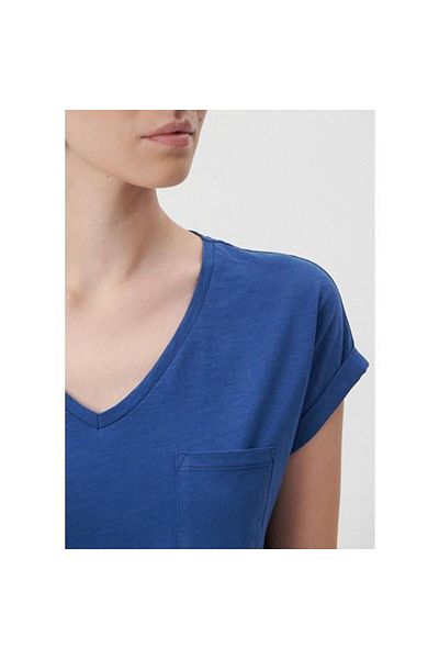 Mavi Γυναικείο μπλουζάκι Navy Blue Basic με τσέπη 1600961 -30808