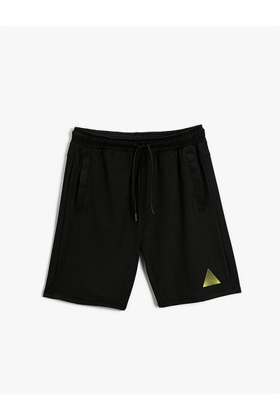 Koton Printed Pocket Waistband Standard Shorts