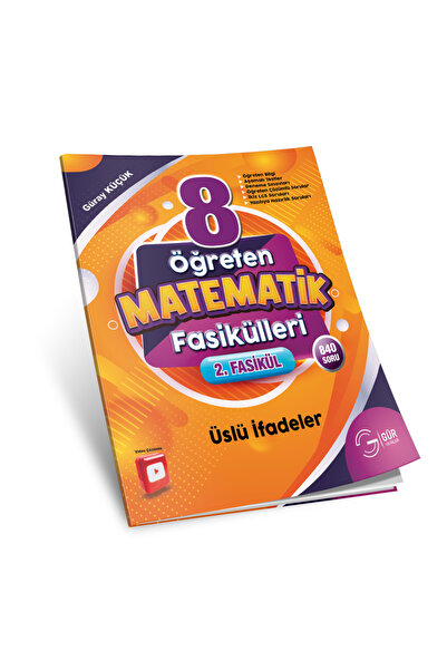 Gür Yayınları 8. Sınıf Öğreten Matematik Fasikülleri Üslü İfadeler / Kollekti...