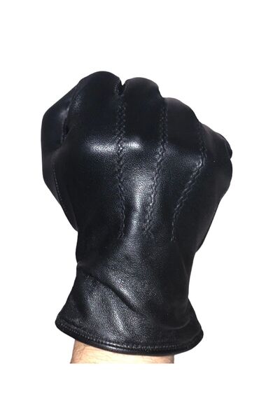 Sir Cliffson Hakiki Deri Erkek Eldiven