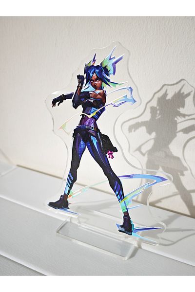 Yenaplanner Valorant Neon Character Figure Stand