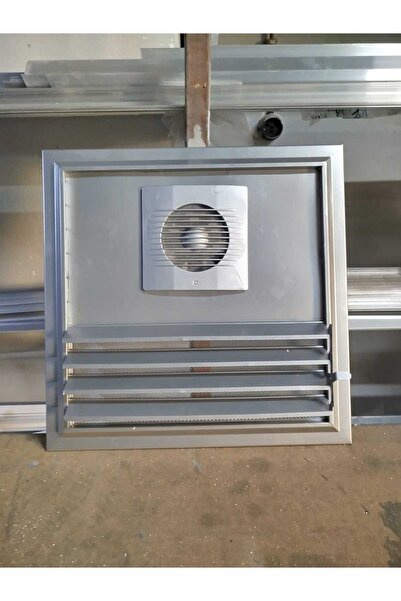 Home Banyo Menfezi Fanlı-alüminyum 40*40 Beyaz