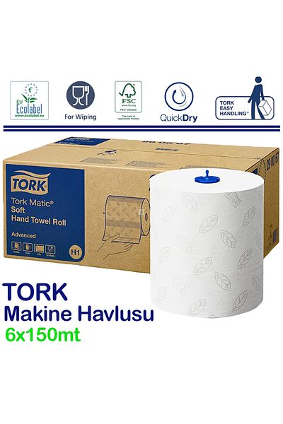 TORK Matic Advanced 21 Cm Movable Towel 150 M X 6 Rolls