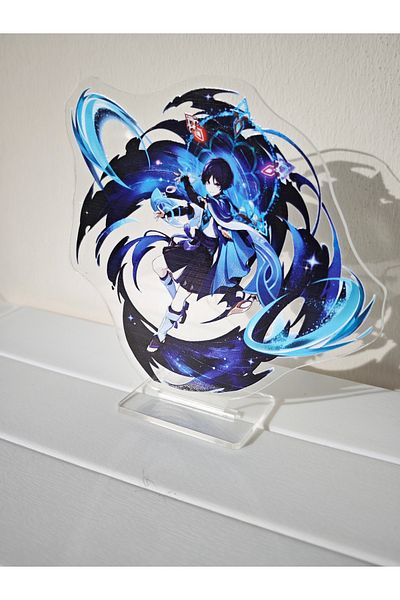Yenaplanner Genshin Wanderer Character Figure Stand
