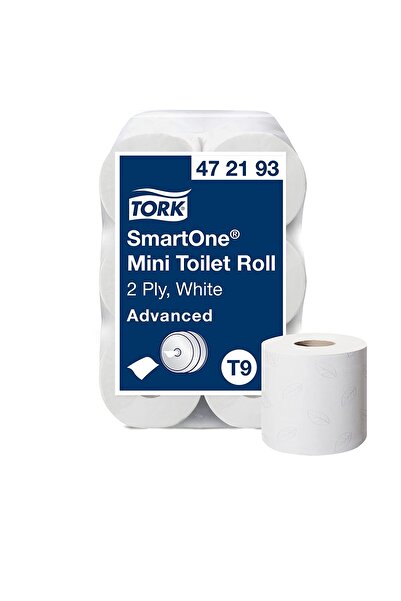 TORK Smartone İçten Çekmeli Mini Tuvalet Kağıdı 112 m 12 Primeli