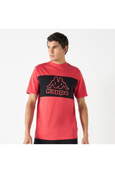 Kappa Logo Print T-shirt with Short Sleeves