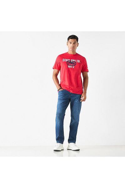 ECKO Unltd Logo Print Crew Neck T-shirt
