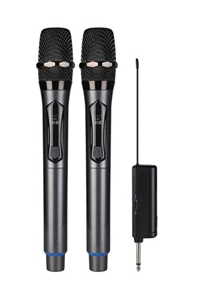 Kensa MİKROFON PROFESYONEL İKİ ADET KABLOSUZ ULTRA GÜÇLÜ VE DAYANIKLI YENİ NESİL