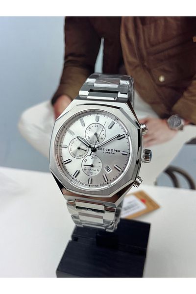 Lee Cooper STEEL MEN'S WRISTWATCH 5 ATM WATERPROOF