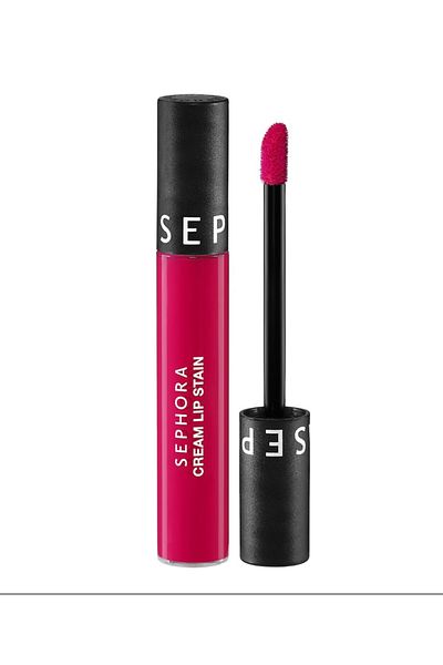 SEPHORA Cream Lip Stain – Non-Smudging Velvet Finished Lipstick - Matte Liquid Lipstick