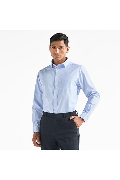 FAV Regular Fit Checked Shirt with Chest Pocket