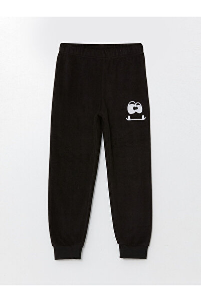 LC Waikiki Bisiklet Yaka Polar Erkek Çocuk Pijama Takımı