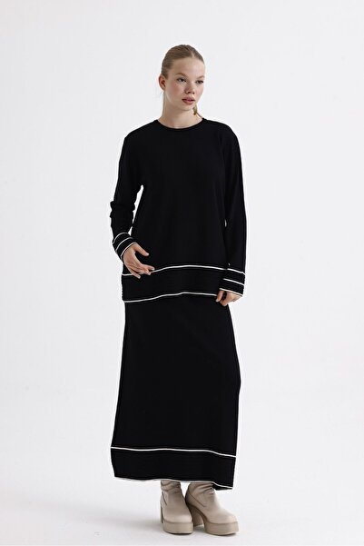 Butik Triko Etekli Takım. Merserize soğuk iplik.