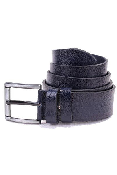 DAGOSTER DMK26-463DG Curea pentru bărbați din piele naturală albastru bleumar...