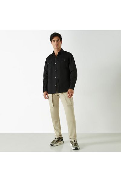 ECKO Unltd Solid Shirt with Pockets