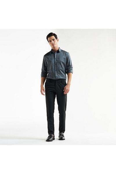 FAV Pleated Front Dress Shirt