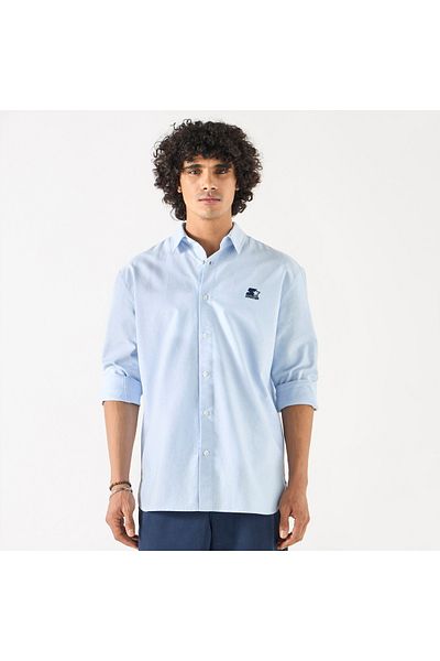 Starter Logo Detail Shirt with Long Sleeves