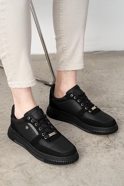 L.A Polo 305 Black Color Black Sole Men's Casual Shoes