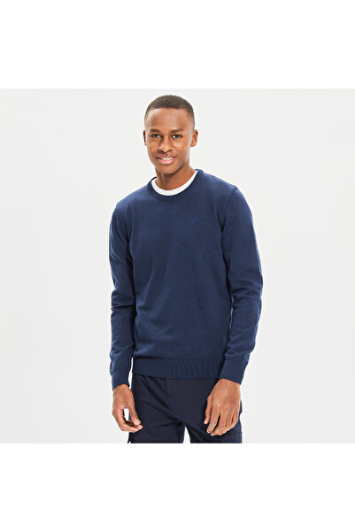 Nautica Men's Navy Blue Knitwear