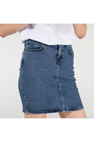 Nautica Kadın Mavi Classıc Fıt Etek