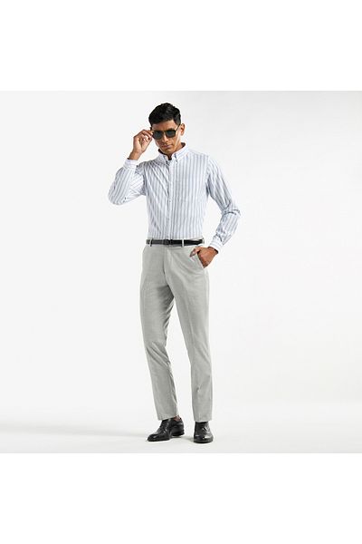 FAV Regular Fit Striped Shirt with Pocket