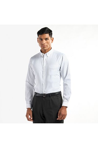 FAV Regular Fit Striped Shirt with Pocket