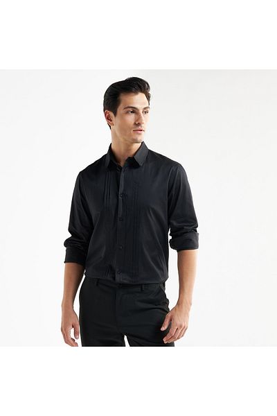 FAV Pleated Front Dress Shirt