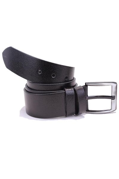 DAGOSTER DMK26-463DG Μαύρη ανδρική ζώνη 4,5 cm από γνήσιο δέρμα