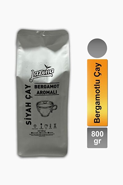 Lazona Bergamot Aromalı Siyah Çay 800 gr - Iki Kere Filtre Edilmiş , Berrak ,...
