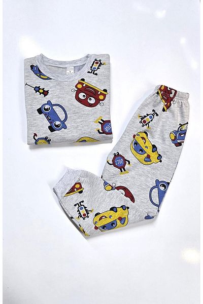 SeaBubbles Children's Pajama Set with Trolley