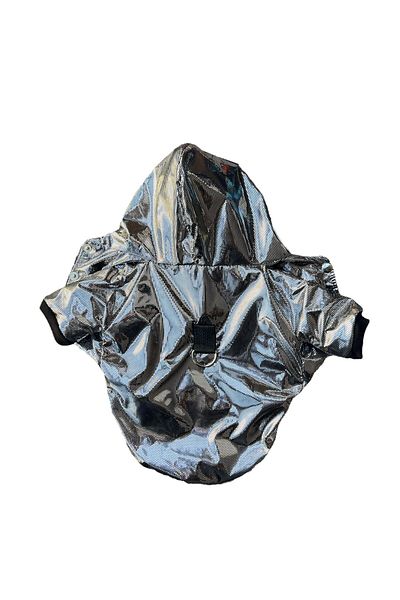 PetiliDünya Disco Raincoat Cat Dog Raincoat (100% Water Repellent)