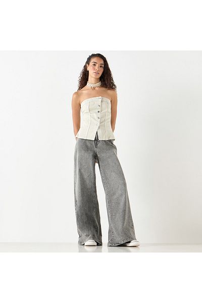 Lee Cooper Denim Tube Top