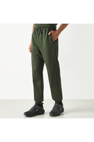 Kappa Striped Detail Joggers with Drawstring Closure and Pockets