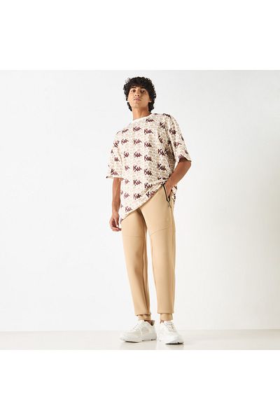 Kappa Joggers with Drawstring Closure and Pockets