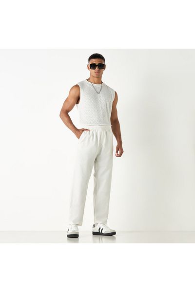 Lee Cooper Relaxed Fit Pants with Pockets