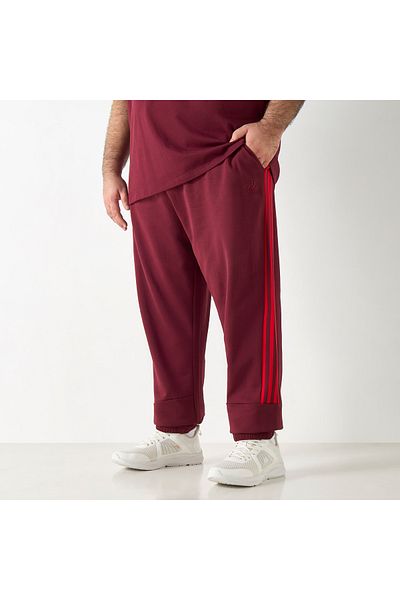 Kappa Striped Track Pants with Drawstring Closure and Pockets