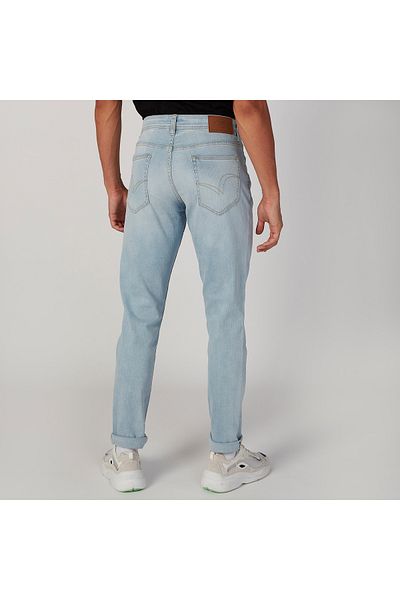 Lee Cooper Slim Fit Plain Mid Waist Jeans with Pocket Detail