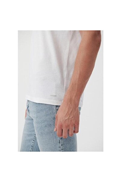 Mavi Ανδρικό μπλουζάκι Basic White M065574-620